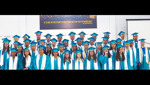 Manumalo Academy’s 8th grade Class of 2019