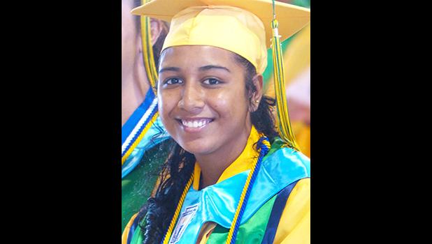 Leone High School class of 2018, Co Salutatorian, Elizabeth Liua Tevaseu Kepaoa.