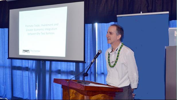 Lewis Wolman in 2014 when he was president of the Chamber of Commerce.