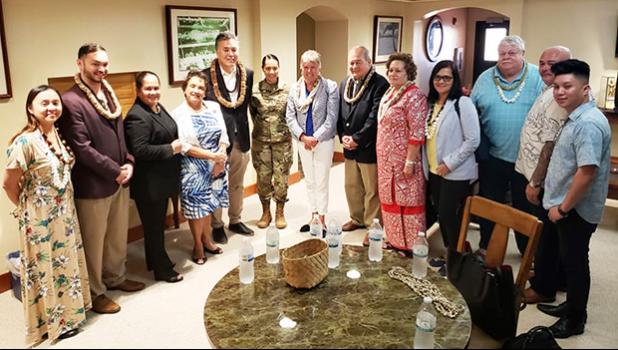 Members of the CODEL and their spouses 