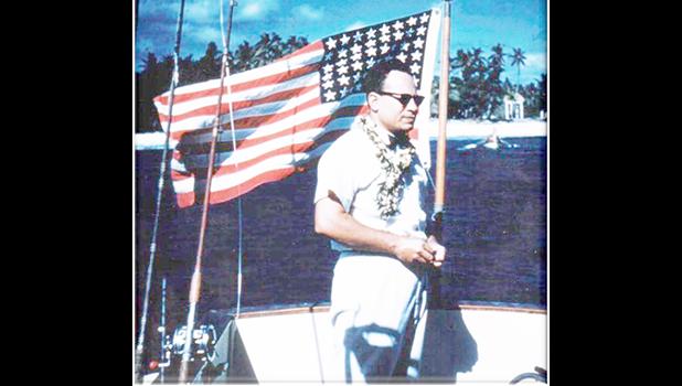 Photo of Gov. Uifa’atali Peter T. Coleman in Tutuila