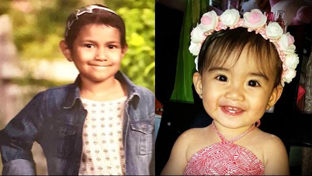Pictured are child cancer survivor Eliana Feliciano and Zsofe Renette Del Mundo, who was recently diagnosed with cancer. According to local stats, Pediatric Cancer is on the rise in American Samoa.   [Courtesy photos]