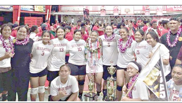 Tafuna High School Girls ASHSAA Volleyball Team
