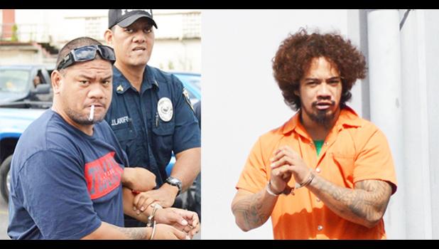 Pati Lepou (left), Joseph Iakopo (right)