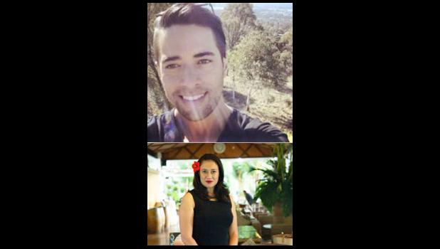 (top) Nathan Robert Chong-Nee, (bottom) Christine Leutu Retisia Tuioti Mariner