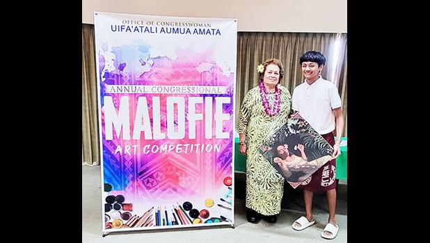 Uifa’atali Aumua Amata and Talanoa Lagafuaina
