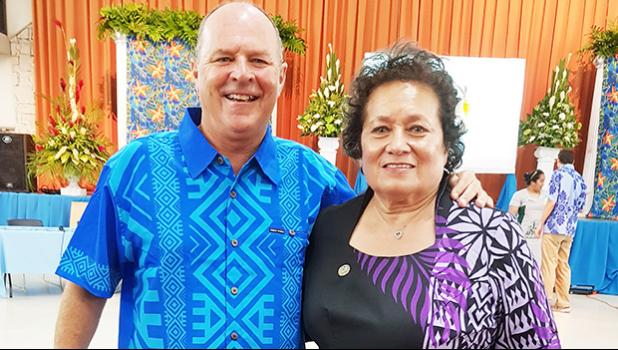 Congresswoman Amata with EPA Region 9 Administrator Mike Stoker