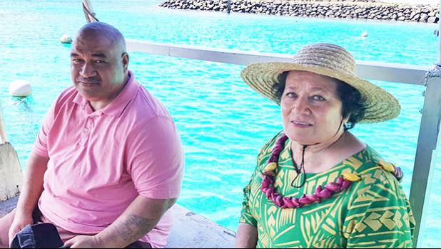 Congresswoman Amata with Steve Vaiau