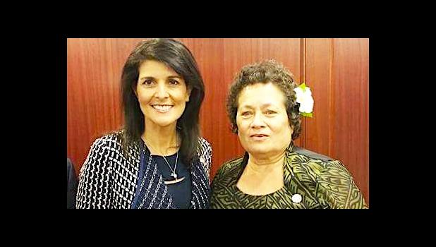 Ambassador Nikki Haley and Congresswoman Amata.