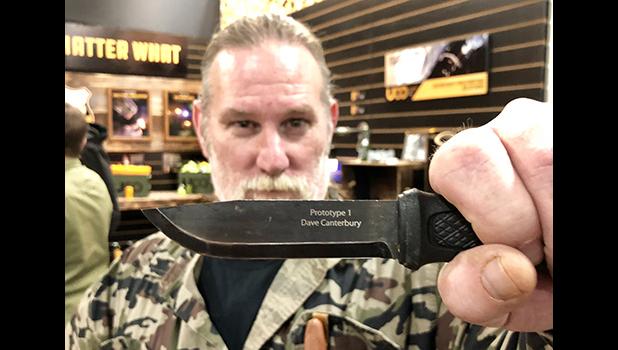Highly regarded survival expert, David Canterbury, has teamed with Mora Knives to create the exciting Garberg Carbon knife for survival and your daily chores.    [Photo: Barry Markowitz]