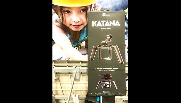 The Katana from Polar Pro pictured with a young girl