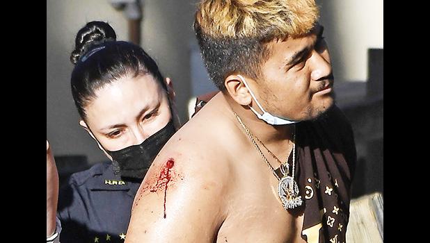 Armed robbery suspect, Mark Sykap