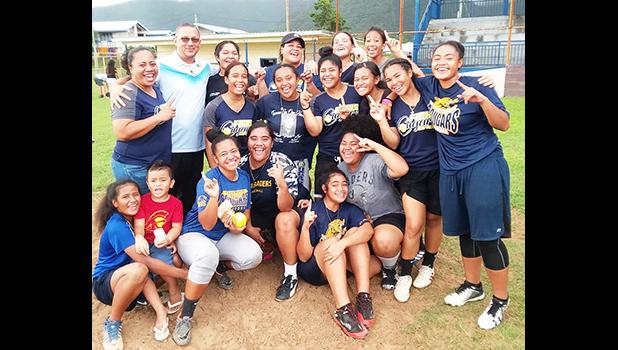  Faasao Marist High School Cougars Softball Team