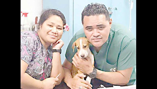 ASG Veterinary Clinic volunteer AND DOA employee with a dog that needs treatment.