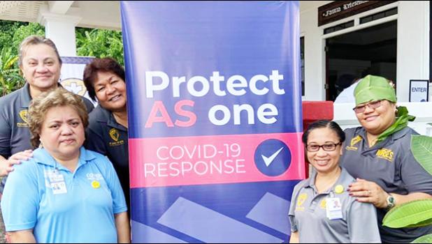 Some members of the COVID-19 Vaccination team