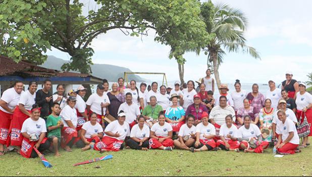 Paia o le Alalafaga i Malaeloa Aitulagi ma Ituau ina ua Mae’a le latou ta’aloga ma Teine o le Asaga mai Aunu’u. O se ta’aloga finau tele aua o ‘au nei e lua e le’i i ai se faiaina. Na su’e lava i le masaga le ‘ai fa’asaili. Manumalo Malaeloa 65 ‘ai 18 pe ia Aunu’u 64 ‘ai 19 pe.  [Ata:THA]