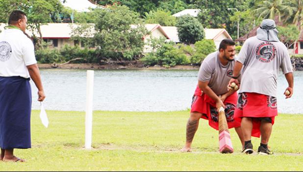 Sauni le tama ta’aalo mai Fagaitua mo lana ta i le tatou ta’aloga ma le ‘au a le Lega mai Poloa i le aso To’ana’i ua mavae. Manumalo Fagaitua 100 (14 pe) Poloa 95 ‘ai (19pe)  (Ata:THA)