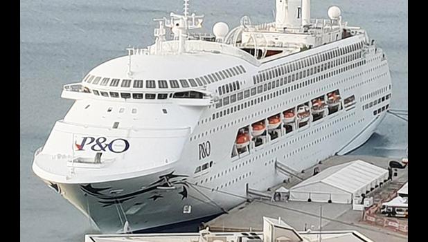 P&O cruise ship