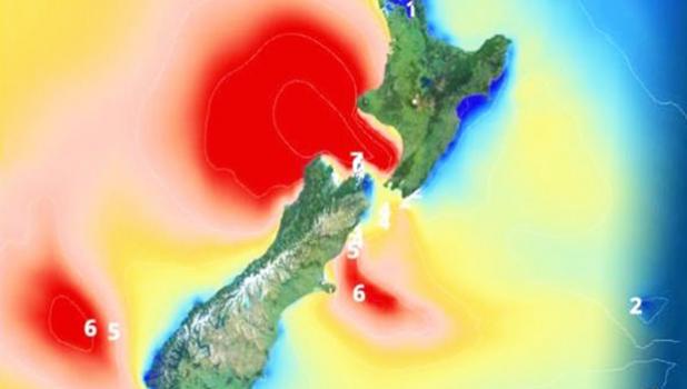 Cyclone Gita is set to lash New Zealand on Tuesday [image: Express UK]