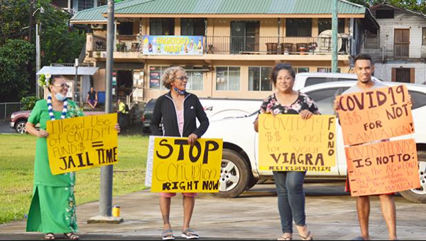 Group of protestors