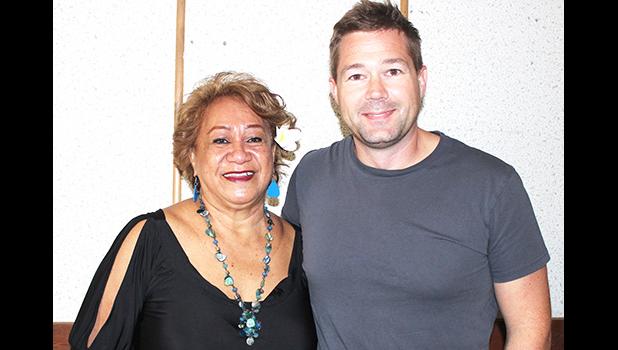 Fatima Langkilde with her cousin, Johannes Langkilde