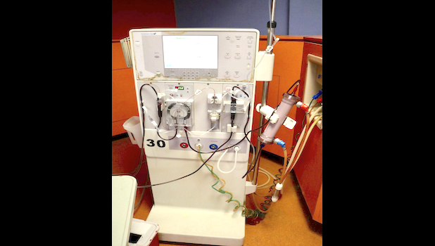 This new dialysis machine at LBJ is one of the 10 recently acquired to significantly improve the health and well-being of local residents, according to LBJ Medical center. dialysis machine