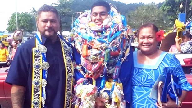 Dionysus Nua with his parents