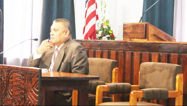 Health Department acting director, Vesi Talalelei Fautanu Jr