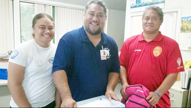 DOH team at Samoa News