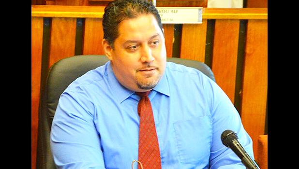 Former Public Defender, Douglas Fiaui  [photo by AF]