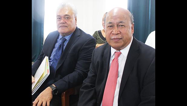 Dr. Misipati Salanoa and Aoelua Solomona Aoelua 