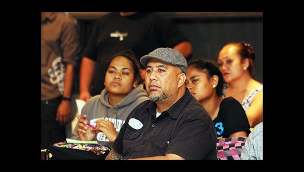 One of the well-known tattooist in American Samoa, Duffy Hudson of Tatau Manaia was present at the Tatau Forum, which officially began the 12th Annual Tisa’s Tattoo Festival, held yesterday morning at the ASCC Lecture Hall. 