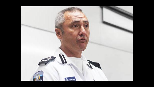  Samoa's Police Commissioner Fuiavailili Egon Keil