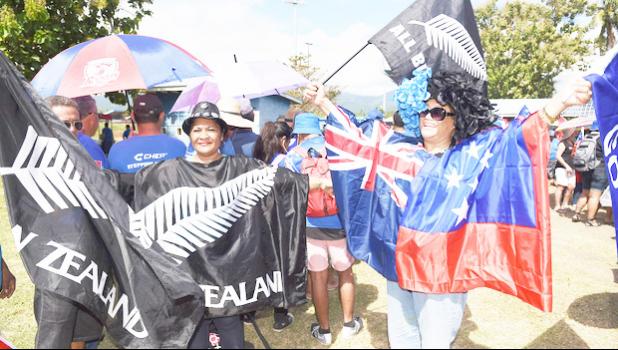  Fans arrive early for the All Blacks v Manu Samoa rugby union test match at Apia Park in 2015. [Photo: PHOTOSPORT via RNZI] 