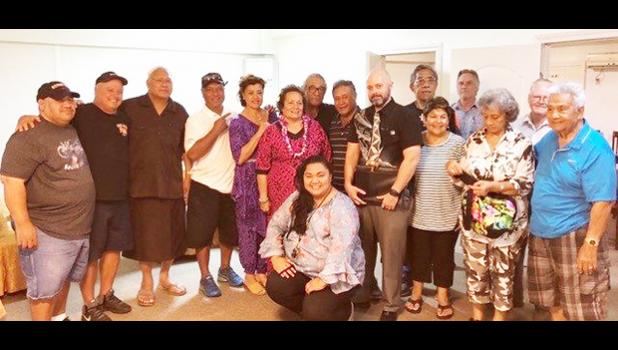  Aumua Amata Radewagen with local Republicans