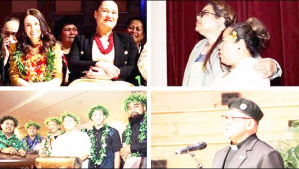 Pacific islanders at NZ apology