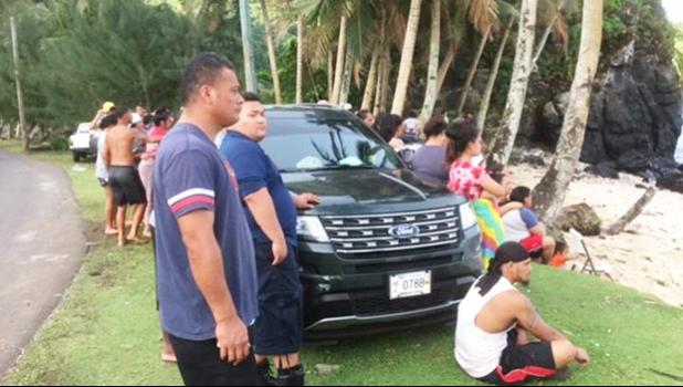  Family and friends of two young men missing at sea in American Samoa