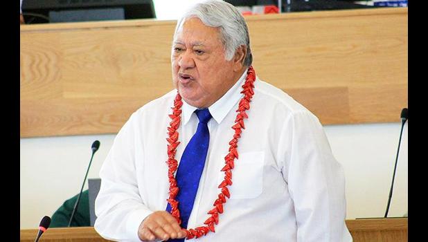 Prime Minister Tuilaepa Sailele Malielegaoi. 
