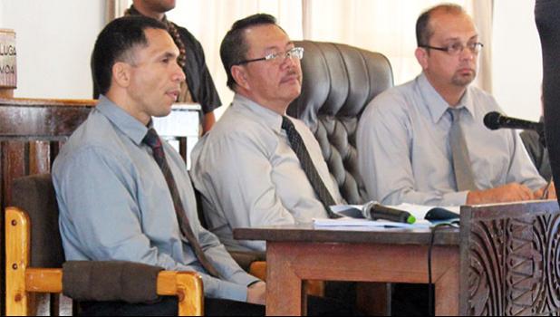 American Samoa Power Authority officials William Spitzenberg, Wallen Young and Ryan Tuao’o