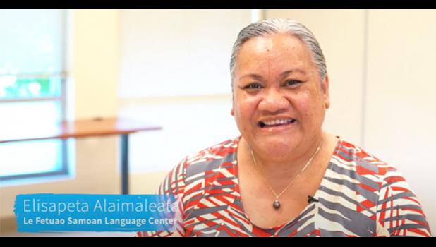 Elisapeta’s professional history shows her dedication to the use, preservation and propagation of Samoan language and culture, and her service to native children. Elisapeta T. Lesatele Alaimaleata