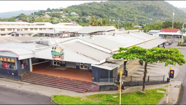 Apia streets with noone around during lockdown.
