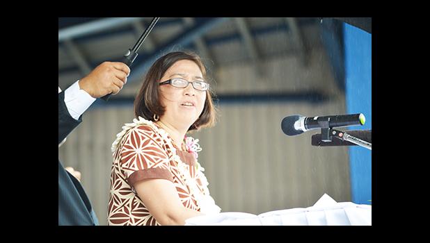 Pacific Basin Development Council executive director, Esther Kia’aina