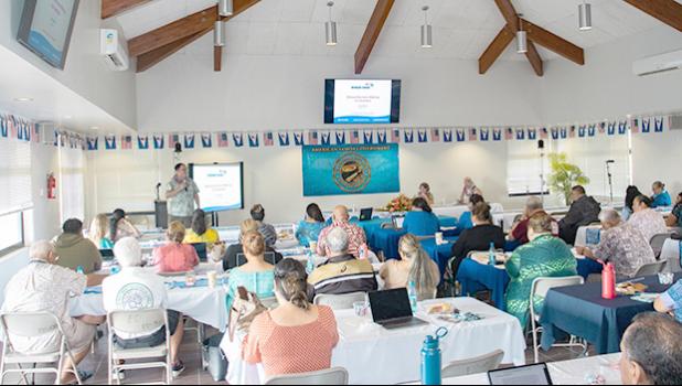 Participants at ethics training