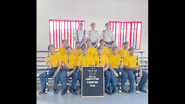 Tafuna High School's Exhibition team