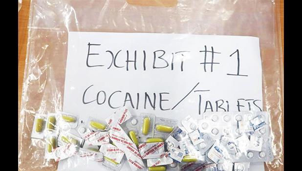 exhibit 1 cocaine