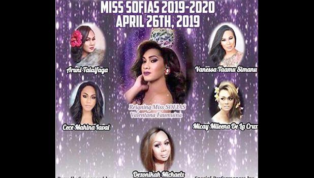 Miss SOFIAS 2019 contestants