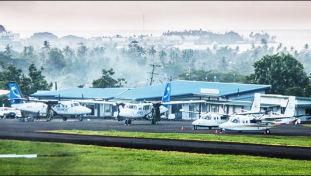 CONFLICT OF INTEREST: The Fagali'i Airport owned and run by the Polynesian Airlines (Investment) will soon be operated by the Airport Authority. (Photo: Misiona Simo) The Fagali'i Airport owned