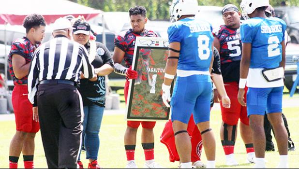 Faga’itua Vikings football team captains 