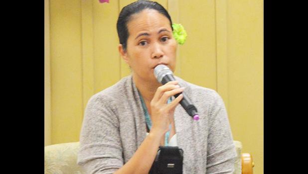 Acting Director of Public Works Faleosina Voigt