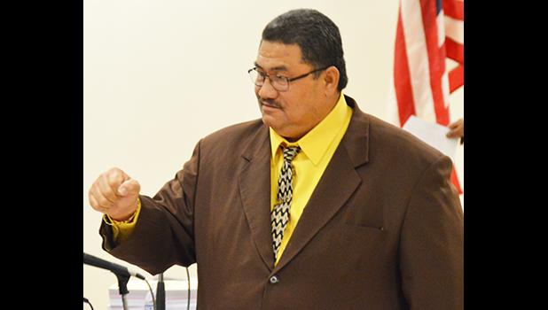  Vice Speaker of the House, Rep. Fetu Fetui Jr 
